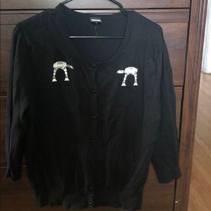 Ladies Star Wars sweater size 2X